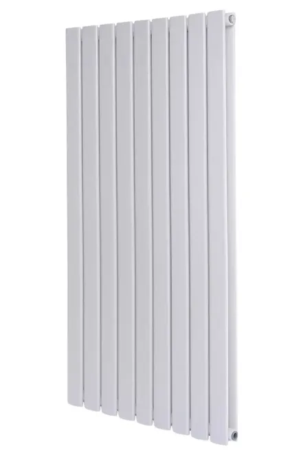 Вертикальный дизайнерский радиатор отопления ARTTIDESIGN Livorno II 9/1200/612/50 белый матовый